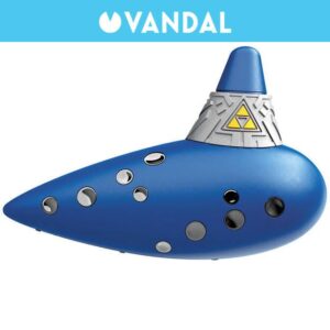 Il s'agit de l'ocarina électrique du temps qui sera mis en vente en novembre et vous pourrez l'utiliser dans le nouveau Zelda : Ocarina of Time